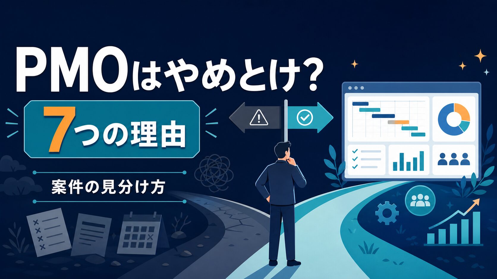PMOはやめとけと言われる7つの理由と案件の見分け方